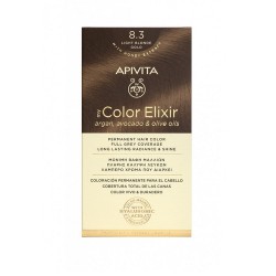 Apivita My Color Elixir Kit Βαφή Μαλλιών No 8.3 Ξανθό Ανοιχτό Μελί